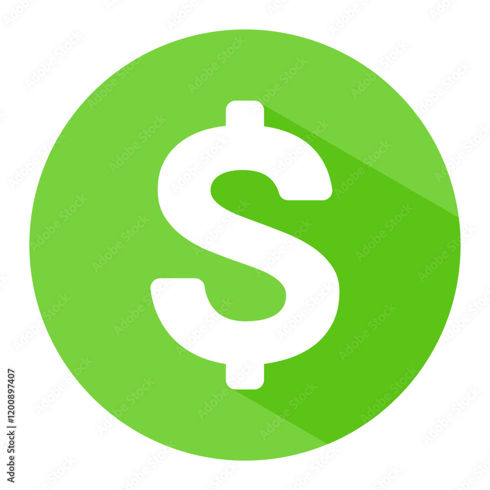 dollar icon or dollar symbol on transparent background dollar icon or dollar symbol on transparent background