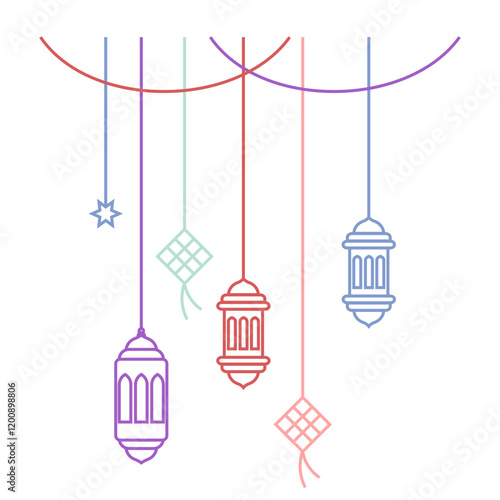 Colorful Lantern Decoration