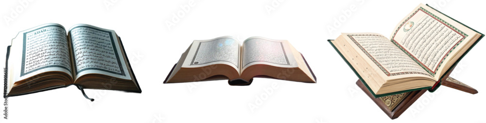 Realistic Quran Bundle: High-Quality PNG & EPS for Islamic and Religious Designs Realistic Quran Bundle: High-Quality PNG & EPS for Islamic and Religious Designs