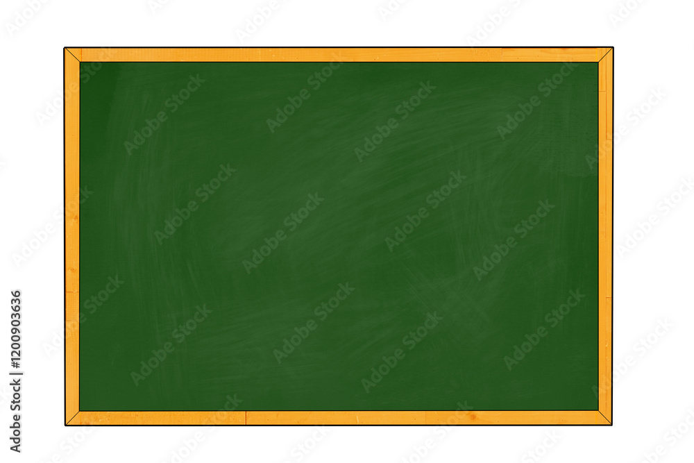 green blank blackboard isolated with chalk textured background with wooden frame green blank blackboard isolated with chalk textured background with wooden frame