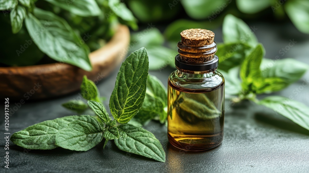 Botanical Face Serum in Glass Dropper Bottle Botanical Face Serum in Glass Dropper Bottle