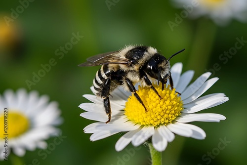 Wallpaper Mural Ashy Mining Bee in its Natural Habitat Torontodigital.ca