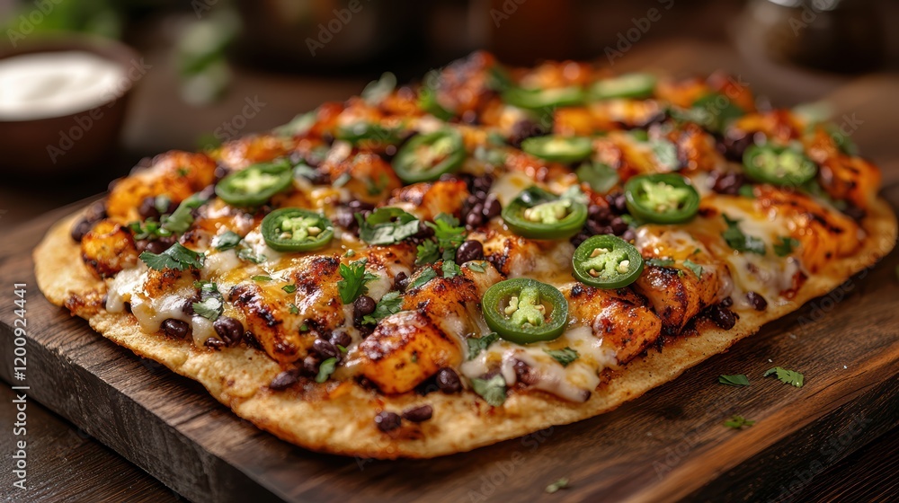Vegan Nachos with Plant-Based Toppings and Beans Vegan Nachos with Plant-Based Toppings and Beans