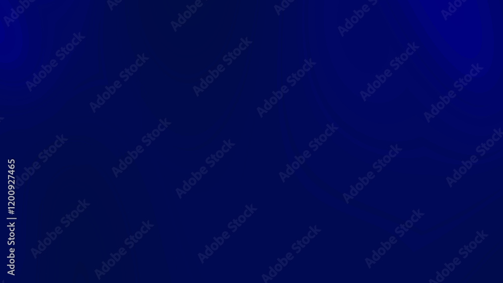 Obraz premium Solid deep blue gradient background with subtle dark shading for versatile use