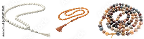 Tasbeeh Beads Bundle: High-Quality PNG & EPS for Islamic and Spiritual Designs