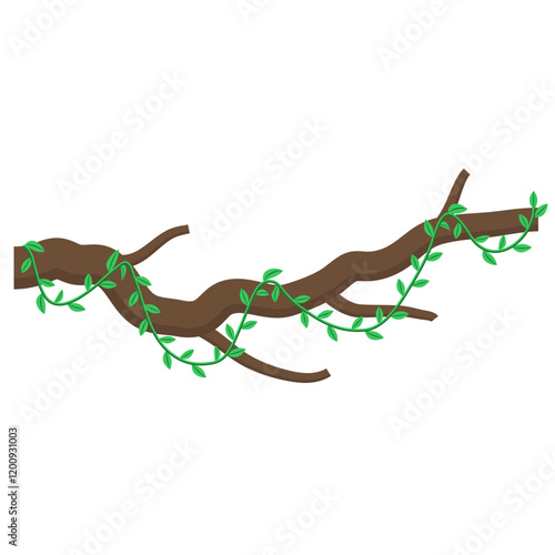 Illustration Vines and Twigs