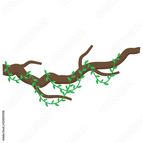 Illustration Vines and Twigs