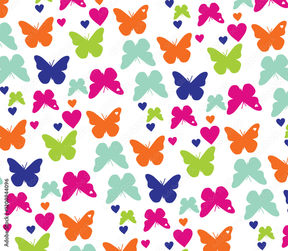 butterfly all over pattern print vector art butterfly all over pattern print vector art