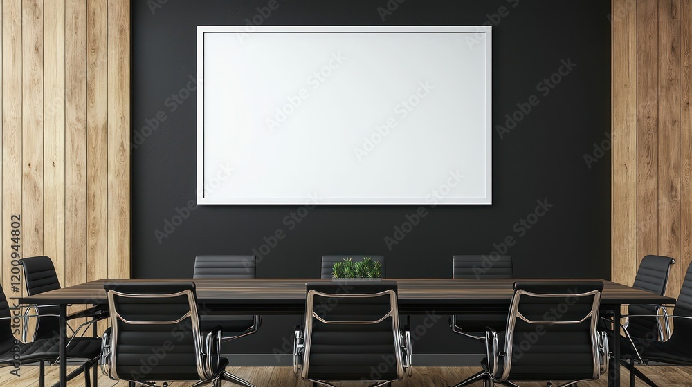 Modern conference room with clean wall frame, minimal tones frame subtle decor. Modern conference room with clean wall frame, minimal tones frame subtle decor.