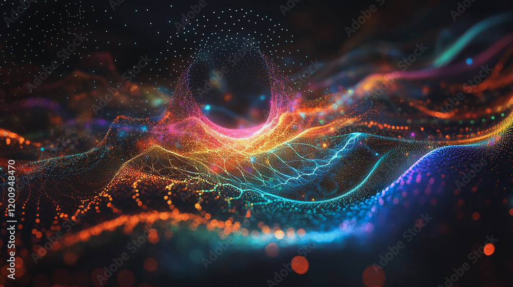 Abstract digital background electromagnetic wave background Innovation digital wave background information technology background The background is the background. gradient wave digital wave banner Abstract digital background electromagnetic wave background Innovation digital wave background information technology background The background is the background. gradient wave digital wave banner
