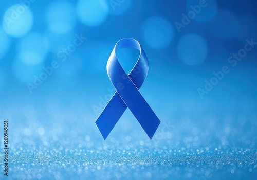 Blue Ribbon of Hope: A Symbol of Support and Awareness