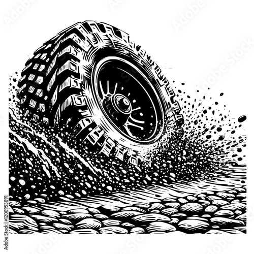 offroad car tyre