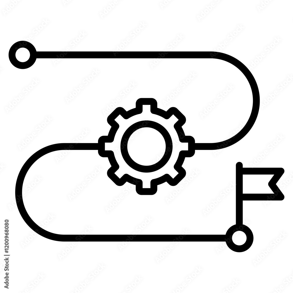 Project Roadmap icon Project Roadmap icon