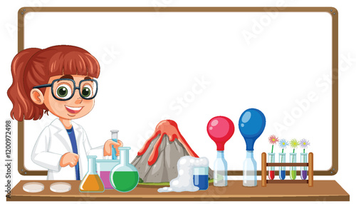 Young Scientist Conducting Fun Experiments