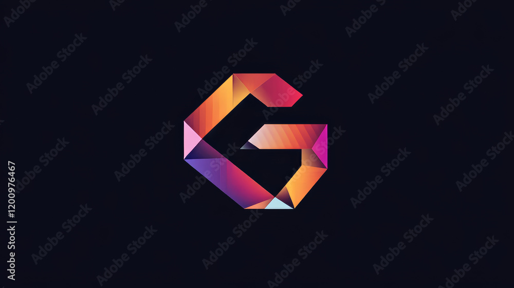 Letter G icon for new generation project or industrial corporation and creative art studio. Vector geometric letter G symbol for education or construction industry or innovation business design Letter G icon for new generation project or industrial corporation and creative art studio. Vector geometric letter G symbol for education or construction industry or innovation business design