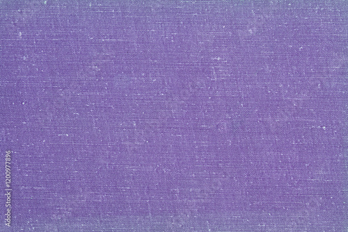 texture of old purple cotton fabric