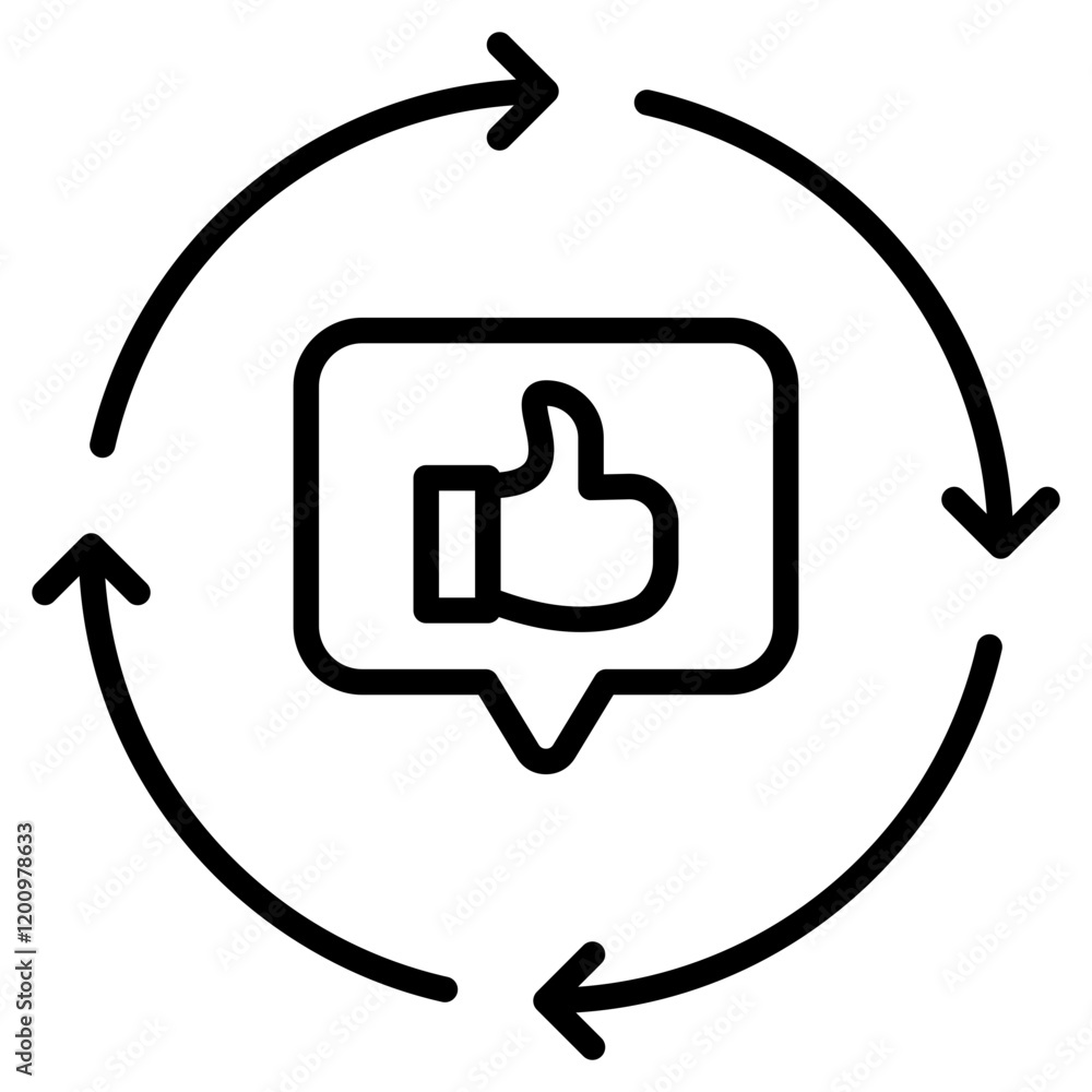 Feedback Loop icon Feedback Loop icon