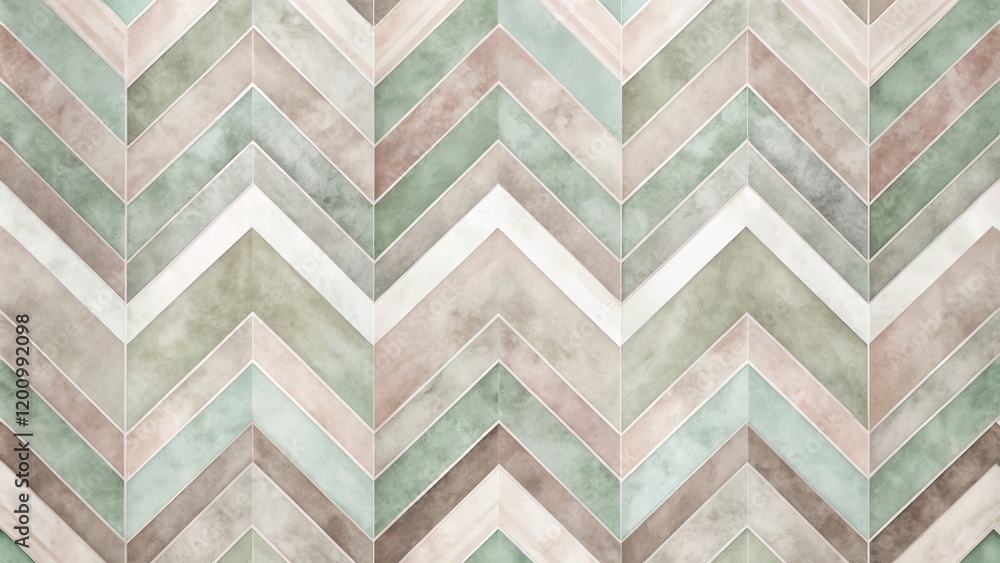 Subtle Chevron Pattern in Earthy Tones for Interior Design Subtle Chevron Pattern in Earthy Tones for Interior Design