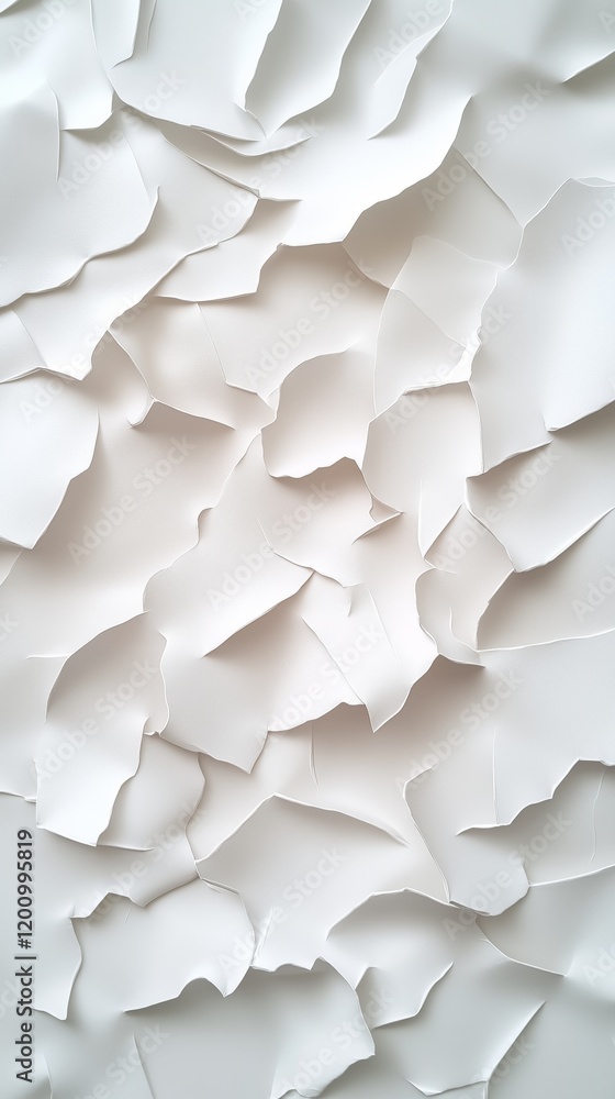 White petal-like texture creates a soft and elegant backdrop for creative designs White petal-like texture creates a soft and elegant backdrop for creative designs
