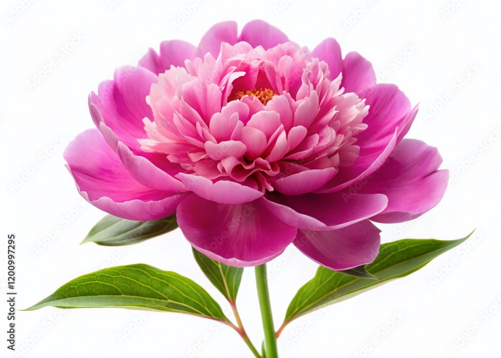 Close-up Peony Flower, Isolated White Background, Clipping Path, Nature Photography, Floral Design Element Close-up Peony Flower, Isolated White Background, Clipping Path, Nature Photography, Floral Design Element