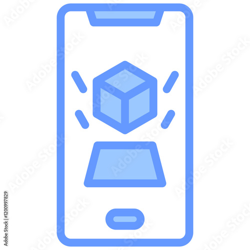 Ar Blue Icon