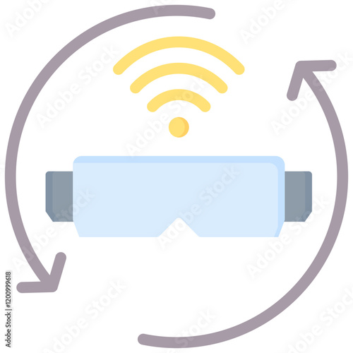 Vr Flat Icon