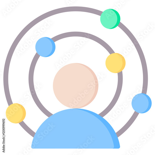 Immersive Experience Flat Icon