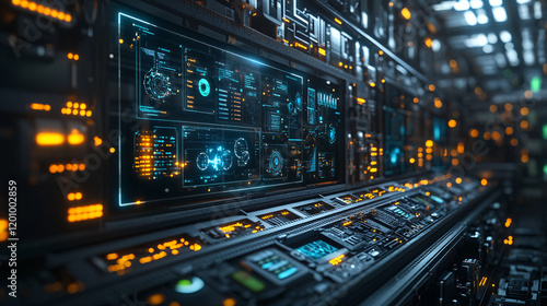 a large display of various electronic devices