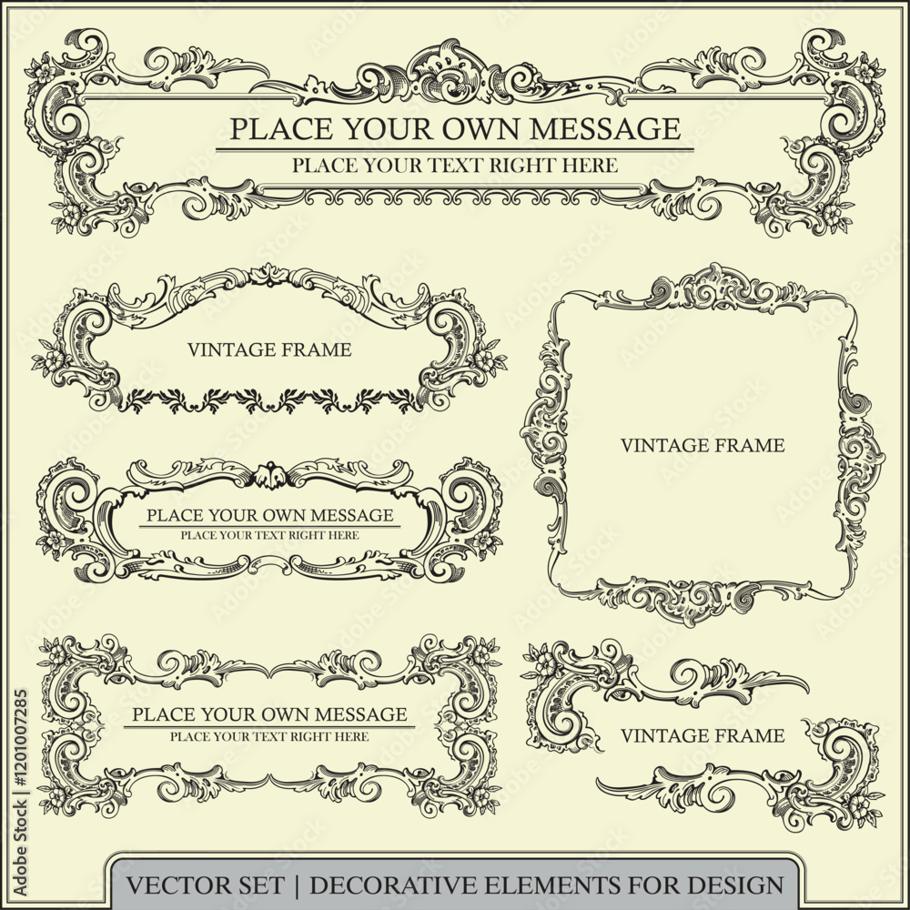 vector set: calligraphic design elements and page decoration - lots of useful shapes to embellish your layout
vector set: calligraphic design elements and page decoration - lots of useful shapes to embellish your layout