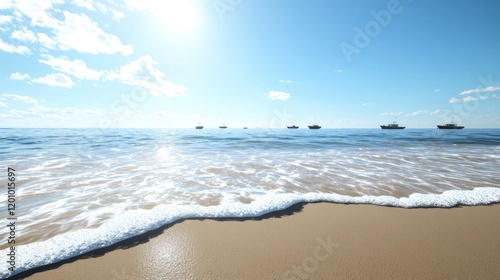 Sunny Beach Seascape