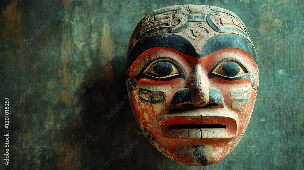 Ancient ceremony mask. Jpeg version also available in gallery Ancient ceremony mask. Jpeg version also available in gallery
