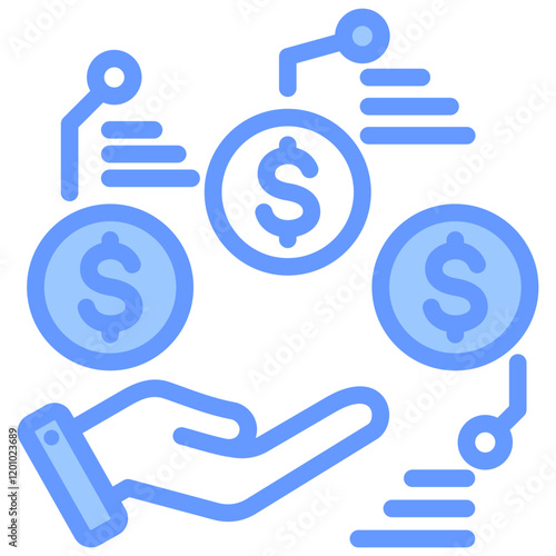 Liability Blue Icon