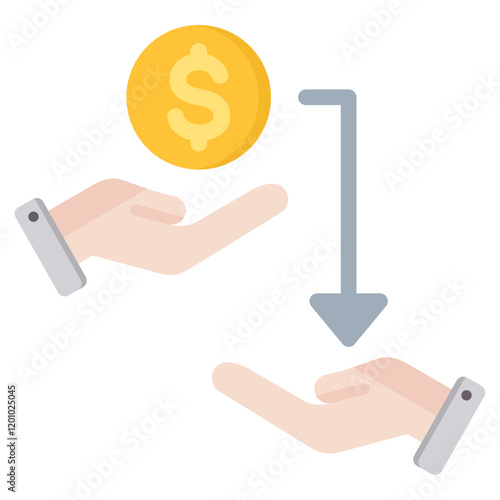 Loan Flat Icon