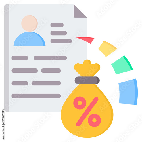 Creditworthiness Criteria Flat Icon