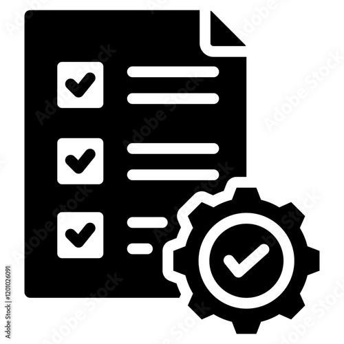 Creditworthiness Standard Glyph Icon