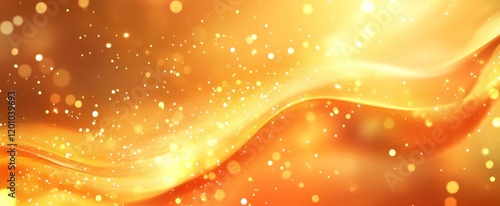 golden texture background with bokeh glitter
