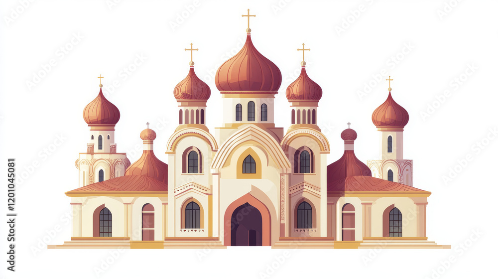 Churches and temples set for religion design. Vector version also available in gallery Churches and temples set for religion design. Vector version also available in gallery