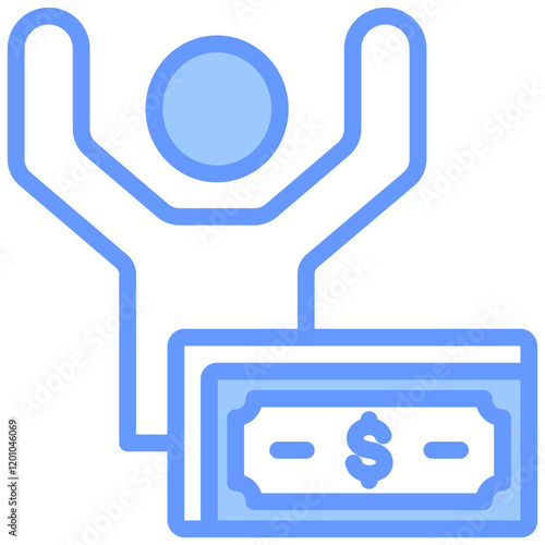 Freedom Blue Icon