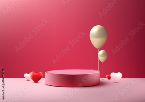 Elegant Valentine's Day Sce...