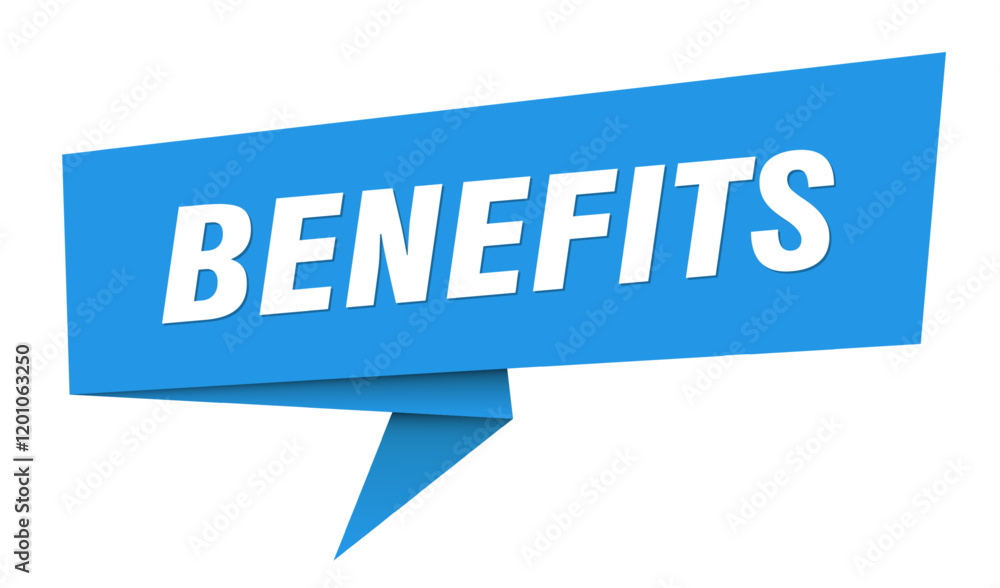 benefits banner. benefits speech bubble, label, sticker, sign template benefits banner. benefits speech bubble, label, sticker, sign template