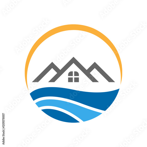 Construction logo icon design