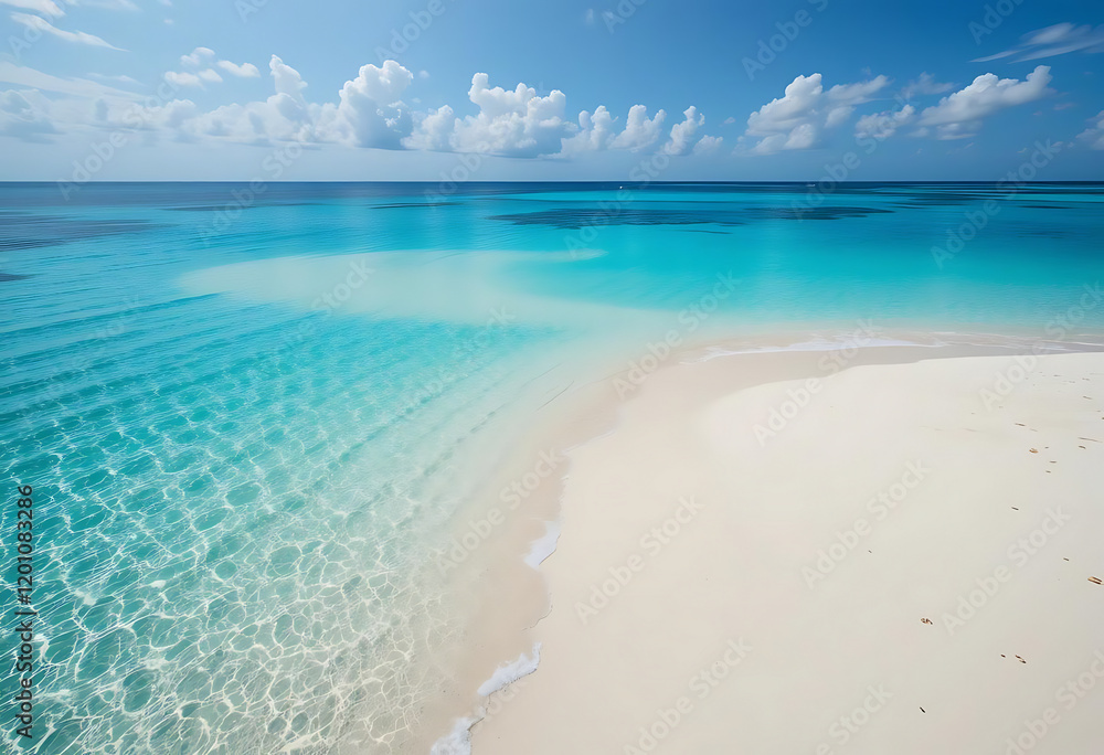 Obraz premium beach with blue sky