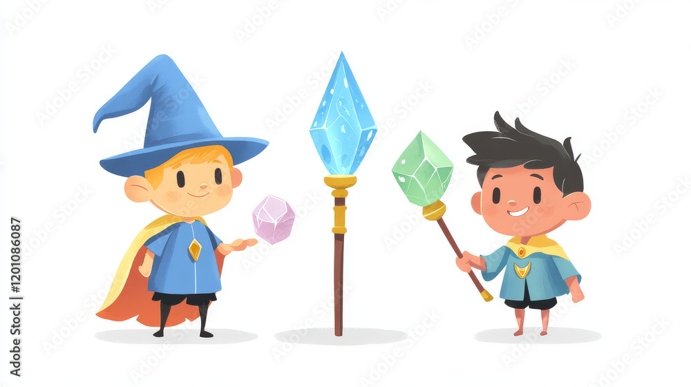 Find two same cartoon micronutrients, wizard and mage characters, vector kids puzzle quiz. Riddle game worksheet to find and match selenium, calcium and potassium micronutrients with sorcerer staff Find two same cartoon micronutrients, wizard and mage characters, vector kids puzzle quiz. Riddle game worksheet to find and match selenium, calcium and potassium micronutrients with sorcerer staff