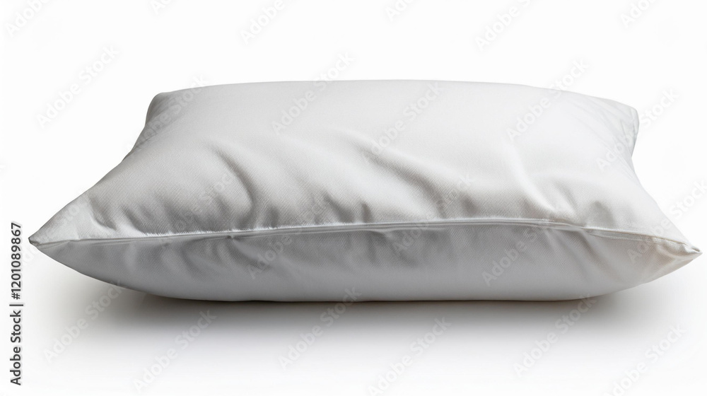 Fototapeta premium Comfortable pillow highlighting plush softness with minimal design emphasis