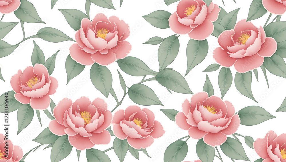 Abstract seamless decorative pattern. Abstract seamless decorative pattern.