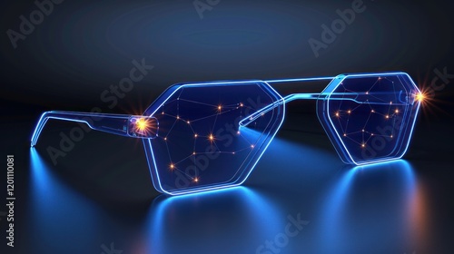 Futuristic Smart Glasses:  A Vision of Tomorrow's Technology