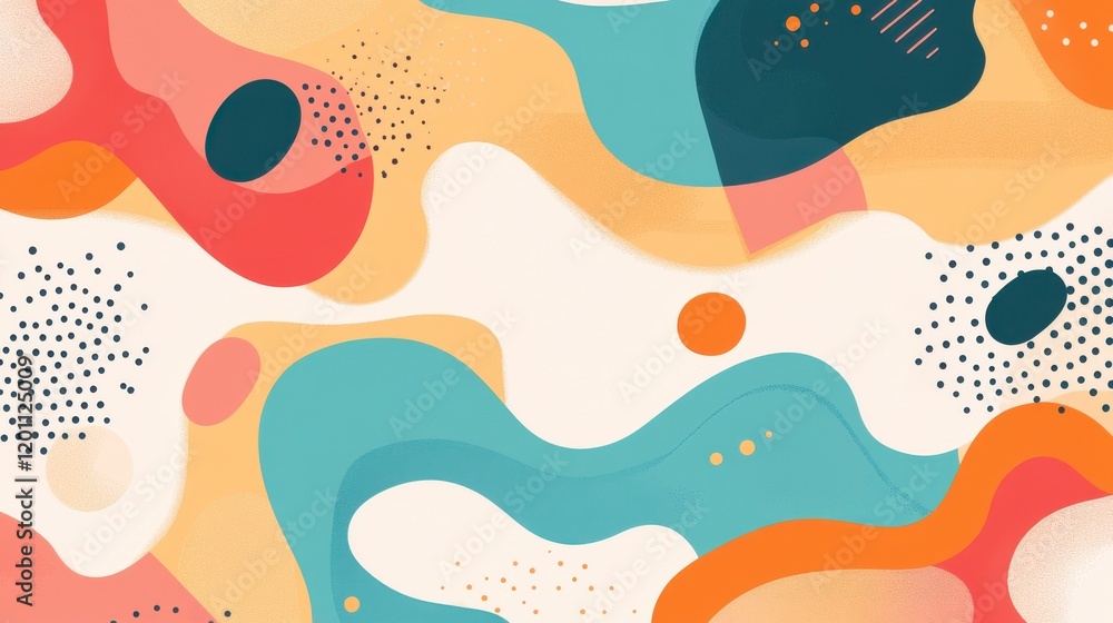 Stunning Abstract Art with Vibrant Colors and Fluid Shapes Stunning Abstract Art with Vibrant Colors and Fluid Shapes