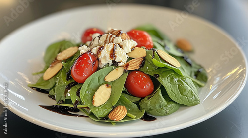 Spinach Salad with Cherry T...
