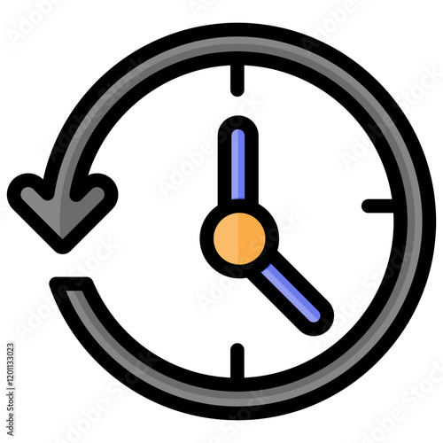 Setting and Mobile Banking Lineal Colorr Icon