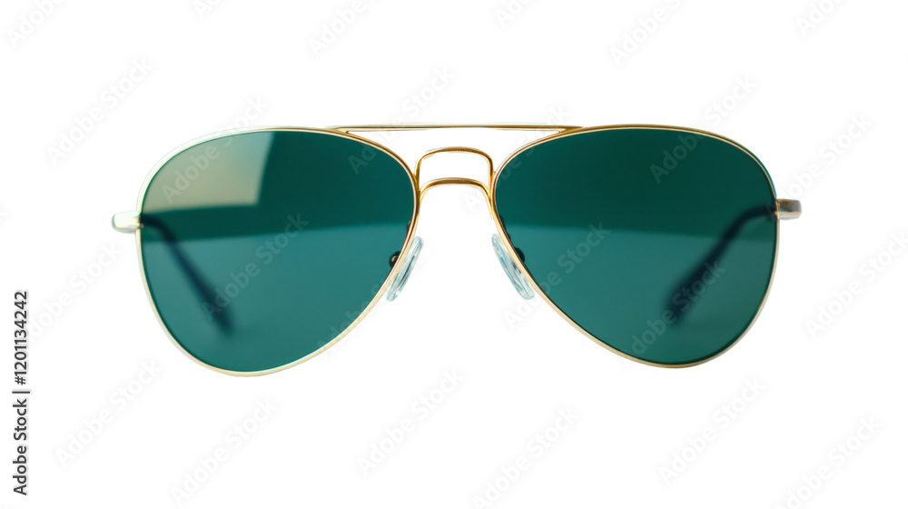 Pair of aviator sunglasses isolate on transparent background, PNG file Pair of aviator sunglasses isolate on transparent background, PNG file